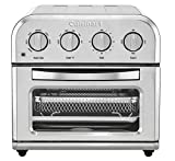 Cuisinart TOA-28 Compact Convection Toaster Oven Airfryer, 12.5' x 15.5' x 11.5', Stainless Steel