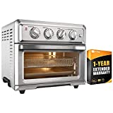 Cuisinart TOA-60 Convection Toaster Oven Air Fryer with Light, Silver w/ 1 Year Extended Warranty