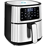 Air Fryer, COULDSTONE 7-in-1 Air Fryer Oven with built-in Smart Cooking Programs, LCD Digital Touch Screen and Nonstick Detachable Basket
