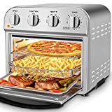 Geek Chef Air Fryer Toaster Convection Oven Combo, 4 Slice Toaster Air Fryer Oven Warm, Broil, Toast, Bake, Air Fry