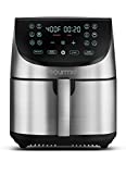 Gourmia GAF856 Stainless Steel Digital 8 Quart Air Fryer with Guided Cooking