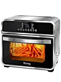 MICHELANGELO Air Fryer Oven 15L, 15 Preset Cooking Modes Air Fryer Toaster Oven 95% Reduced Oil, 16 Quart Air Fryer Toaster Oven Combo, 1600W Power Convection Oven Air fryer With Rotisserie 16 Quart