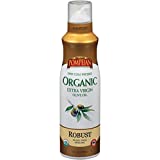 Pompeian USDA Organic Extra Virgin Olive Oil Non-Stick Cooking Spray, Full-Bodied, Perfect for Salads and Pasta, Naturally Gluten Free, Non-Allergenic, Non-GMO, No Propellant, 5 FL. OZ., Single Bottle