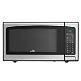 Willz WLCMJ412S2BCSCAF10 3-in-1 Countertop Microwave Oven Fry & True Convection 6 Pre-Programmed Cooking Settings, 12.8' Turntable, Air Fry Kit Included, 1.3 cu ft,1000W, Stainless Steel
