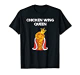 Funny Chicken Wing Fan T-Shirt - Queen