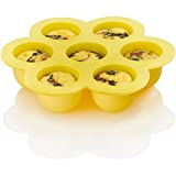 Zavor Silicone Egg Bites Mold & Poacher for 6Qt & Larger Pressure Cookers, Multicookers, Instant & Stock Pots | BPA-free, Non-scratch Pressure Cooker Accessories Collection, Yellow (ZACMIMO22)