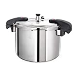 Buffalo QCP412 12-Quart Stainless Steel Pressure Cooker [Classic series]