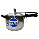 Hawkins B30 Pressure Cooker, 5 Liter, Silver
