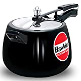 Hawkins CB65 Hard Anodised Pressure Cooker, 6.5-Liter, Contura Black