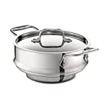 All-Clad 59915 Stainless Steel All-Purpose Steamer with Lid Cookware, Silver