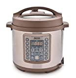 Aroma Housewares Professional MTC-8016 Digital Pressure Cooker, 6 quart, Brown