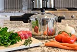 Barton 7.4Qt Pressure Canner w/Gauge & Release Valve Stainless Steel Canning Cooker Pot Stove Top Instant Fast Cooking