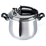 Bene Casa 33868 5.3-quart stainless steel pressure cooker.
