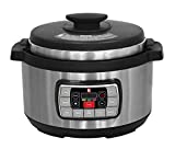 Bene Casa BC-99630 8 Qt. Electric Pressure Cooker Stainless Steel (Refurbished), Silver