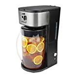 Brentwood KT-2150BK Iced Tea and Coffee Maker with 64 Ounce Pitcher, Black