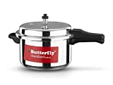 Butterfly Standard Plus Aluminum Pressure Cooker, 7.5-Liter
