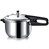 WantJoin Pressure Cooker Stainless Steel 8 Qt, Commercial Pressure Canner Used for Pressure Foodie or Steaming, Compatible with Gas & Induction Cooker
