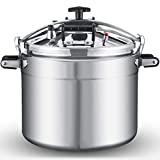 Commercial Pressure cooker 60 quart high pressure cooking pot 57 Liter large capacity explosion-proof Gas stove cooker restaurant hotel 33/50/60/80 qt