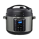Crock-Pot 2097590 10-Qt. Express Crock Multi-Cooker with Easy Release Steam Dial, 10QT, Black Stainless