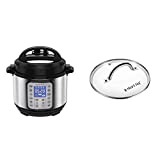Instant Pot Duo Plus Mini 3 Quart 9-in-1 Electric Pressure Cooker, 15 One-Touch Programs & Tempered Glass Lid, Clear 7.6 Inch, Mini 3 Quart
