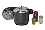 Granite Ware Pressure Canner and Cooker/Steamer, 12-Quart, Black