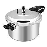 Barton 8Qt Pressure Canner w/Gauge & Release Valve Aluminum Canning Cooker Pot Stove Top Instant Fast Cooking