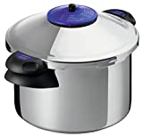 KUHN RIKON Duromatic Supreme Stainless Steel Pressure Cooker with Side Grips, 4 Litre / 22 cm