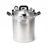 All American 30qt Pressure Cooker/Canner - Exclusive Metal-to-Metal Sealing System - Easy to Open & Close - Suitable for Gas or Electric Stoves - Made in the USA