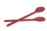 MIU France Set of 2 Red Nylon Mixing Spoons 15-inch each
