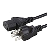 [UL Listed] 3 Prong Power Cord Cable Replacement for Instant Pot Electric Power Pressure Cooker, DUO Mini, DUO50, DUO60, Rice Cooker, Soy Milk Maker and More Kitchen Appliances