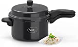 Pigeon Pressure Cooker - 5 Quart - Hard Anodized - Cook delicious food in less time: soups, rice, legumes, and more 5 Liters Black