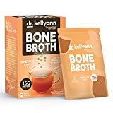 Dr. Kellyann Bone Broth Collagen Powder Packets (7 Servings, 1 Box), 100% Grass-Fed Hydrolyzed Collagen Powder for Keto, Paleo & Weight Loss Diets