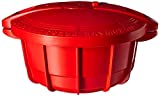 TTK Prestige PRMPC4R pressure cooker, 4 L/Medium, Red