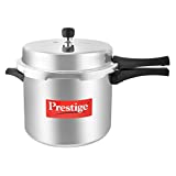 Prestige Popular Pressure Cooker, 10 Liter, Silver