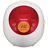 Cuckoo CR-0351F Electric Heating Rice Cooker (Red), 7.80 x 8.90 x 11.50