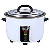 Wantjoin Rice Cooker Stainless Rice Cooker & Rice Warmer Commercial Rice cooker for party and family (10L42CUPS SMART)