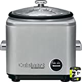 Cuisinart CRC-800P1 8-Cup Stainless Steel Rice Cooker/Steamer Bundle with 1 YR CPS Enhanced Protection Pack
