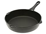 Iwachu 8-1/2' Cast Iron Frying Pan, Small, Black