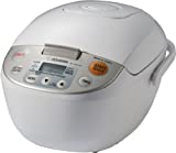 Zojirushi NL-AAC10 Micom Rice Cooker (Uncooked) and Warmer, 5.5 Cups/1.0-Liter, 1.0 L,Beige