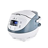 Yum Asia Panda Mini Rice Cooker With Ninja Ceramic Bowl and Advanced Fuzzy Logic (3.5 cup, 0.63 litre) 4 Rice Cooking Functions, 4 Multicooker functions, Motouch LED display (US Version)