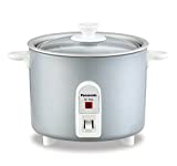 Panasonic Rice Cooker, Steamer & Multi-Cooker, 3-Cups (Cooked), 1.5-Cups (Uncooked), SR-3NAL – Silver