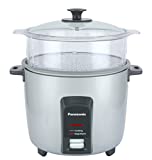Panasonic 12 Cup (Uncooked) Automatic Rice Cooker/Steamer, Silver