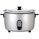 Panasonic Commercial Rice Cooker, Extra-Large Capacity 80-Cup (Cooked), 40-Cup (Uncooked) with One-Touch Operation, 208V - SR-GA721L - Silver