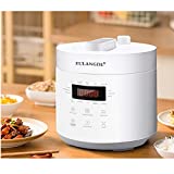 EULANGDE Touch Controls for 110V Small Rice Cooker,600W intelligent pressure cooker 5 Cups (Uncooked),2.3 Quarts Portable Rice Cooker,Nonstick InnerPot,24Hours Preset and Keep Warm,For Brown Ricer,White Rice for 1-4 People (2.5 Liters rice cooker)
