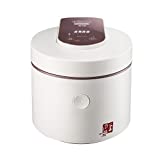 SanYuan Rice Cooker w/Ceramic Inner Pot, 3L Multi-function Cooker, Soup, Congee, and Porridge, Healthy Ceramic Pot, Cook Up to 5Cups Uncooked Rice, CFXB30PC-A10, White, 3L, 5Cup