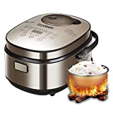 JOYDEEM AIRC-4001 Smart Induction Heating System Rice Cooker, 24-hours Pre-set Timer, 4 L 8 Cup Capicity