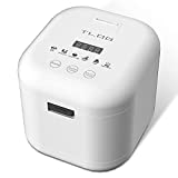 TLOG Digital Small Rice Cooker 8 Cup Cooked, Smart Rice Cooker with 6 Pre-programmed settings, Fuzzy Logic and One-Touch Cooking, Multi-functional Rice Maker, 24 Hours Preset Timer & Auto Keep Warm