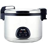 Pantin 110 Cup Cooked (55 Cup Raw) Electric Rice Cooker for Commercial Restaurant Large Capacity - 220V, 2850W (ETL Listed)