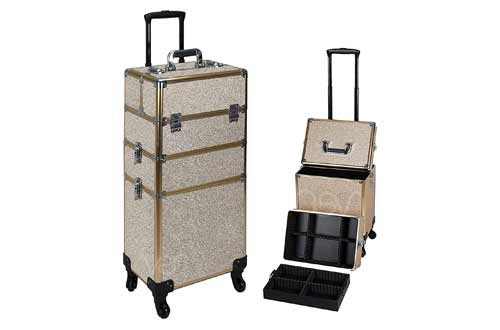 Ver Beauty Professional Rolling Makeup Case