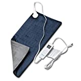 SEAMOW Heating Pad for Back Pain Relief (12x24 inches)- Electric Heating Pad with Auto Shut Off - Moist Heat Pad for Neck and Shoulder, Cramps Relief